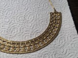 Colier vintage auriu