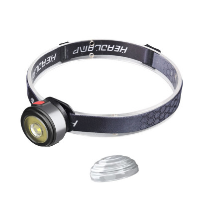 Lanterna Cap XPG, COB, LED - Techsuit (HL-B-01) - Silver foto