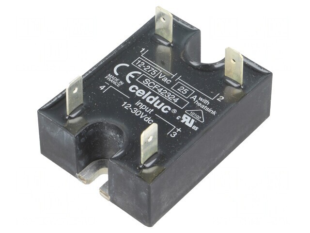 Releu Semiconductor 1-Fazat 25A 12-275VAC 12-30VDC