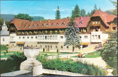 AMS - ILUSTRATA 1023 BORSEC - SANATORIUL BALNEAR, 1964, CIRCULATA foto