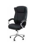 Scaun directorial OFF 314, ergonomic, spatar inalt, baza cromata, piele ecologica, 120 kg