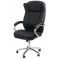 Scaun directorial OFF 314, ergonomic, spatar inalt, baza cromata, piele ecologica, 120 kg