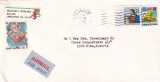 FILATELIE TEMATICA - PLIC SUA/OHIO RELIGIE CRACIUN AIR MAIL
