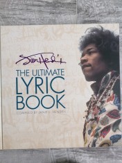 Jimi Hendrix. The ultimate lyric book foto