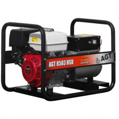 Generator de curent trifazat AGT 8503 HSB, 8 kVA, benzina foto