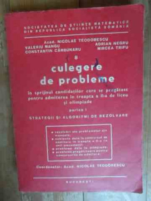 Culegere De Probleme - Colectiv ,538379 foto