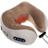 Perna pentru masaj cervical cu &icirc;ncalzire USB si memorie Soulima