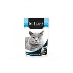 Dr.Trend Premium Hrana umeda pisici Hairball Control, 12x0,085g