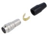 Conector circular HR10 push-pull mufă 2A argintat lipire