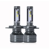 Cumpara ieftin Set 2 becuri auto LED H4, 12V, 180W, 6000K, Canbus, 16000Lm, BZRSH, IPF