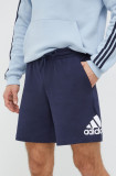 Adidas pantaloni scurți bărbați, culoarea bleumarin IC9376
