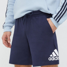 adidas pantaloni scurți bărbați, culoarea bleumarin IC9376