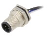 Conector M12 4 Pini Amphenol Industrial M12A-04PMMC-SF8B20