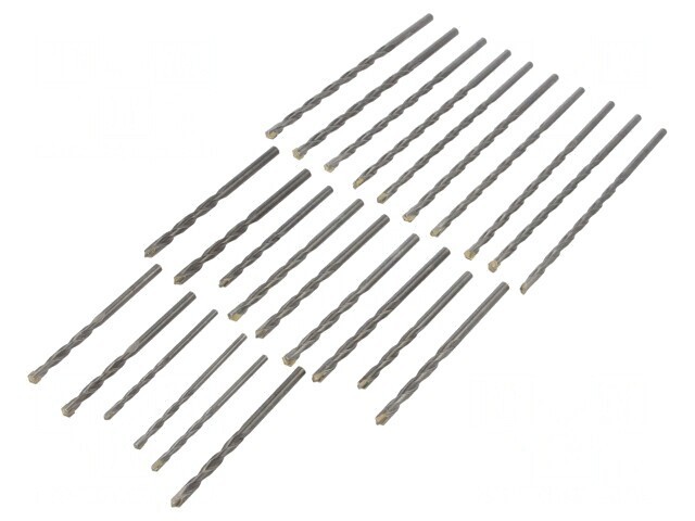 Set Burghie Beton și Oțel 25 Bucăți cu Geantă