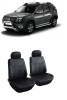 Set huse scaune din piele fata Dacia Duster 2010-2017 (1+1)