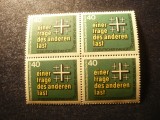 Bloc 4 valori RFG Berlin 1977 - Ziua Bisericii