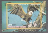 Eq. Guinea 1976 Birds in North America, imperf. sheet, MNH M.044, Nestampilat