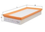 MAHLE LX 1080 Filtru aer