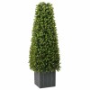 VidaXL Copac Artificial de Eucalyptus Verde 27 x 27 x 90 cm Plastic 42008330