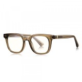 Ochelari De Calculator Barbati Techsuit 2229, Anti-Blue Light, Maro Deschis