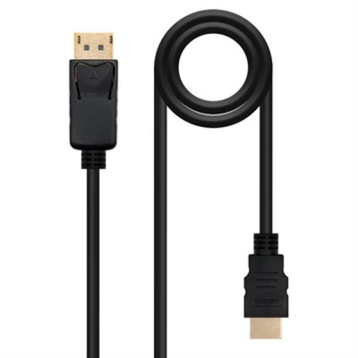 DisplayPort to HDMI Cable NANOCABLE 10.15.4310 Black 10 m foto