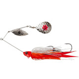 Spinnerbait Da&#039;Bush Spinnerbait 18Cm 42G Sinking Red Head Silver