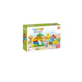 Set de constructie STEAM - Zoo distractiva (32 piese)