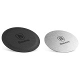 Cumpara ieftin Placute Metalice pentru Telefon (set 2) - Baseus (ACDR-A0S) - Black / Silver