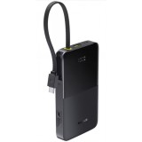 Baterie Externa Baseus EnerFill Bipow2 Pro, 10000mAh, 22.5W, QC + PD, 1 x USB-A - 2 x USB-C, Neagra E0027600