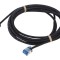 Patch cord U/FTP 6a 3m LSZH negru 32AWG