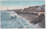 bnk cp Marea Britanie - Blackpool - High Tide - South Promenade - necirculata interbelica