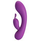 Cumpara ieftin Vibrator Rabbit Grace, Mov, 16.5 cm