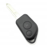 Citroen / Peugeot &ndash; Carcasa cheie cu 2 butoane si suport de baterie