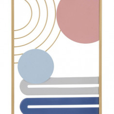 Decoratiune de perete Colorful -B, Mauro Ferretti, 37.5x84 cm, fier, multicolor