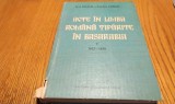 ACTE IN LIMBA ROMANA TIPARITE IN BASARABIA (I) 1812-1830 - Z. Mihail (autograf)