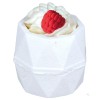Bomba de baie handmade, cu figurina, White Raspberry Bath Blaster 160g, Bomb Cosmetics