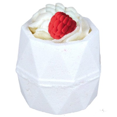 Bomba de baie handmade, cu figurina, White Raspberry Bath Blaster 160g, Bomb Cosmetics foto