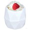 Bomba de baie handmade, cu figurina, White Raspberry Bath Blaster 160g, Bomb Cosmetics