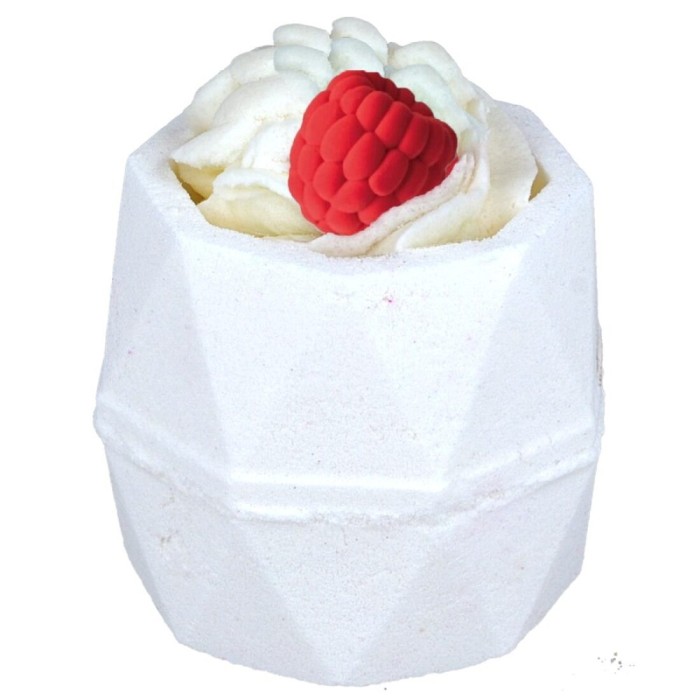 Bomba de baie handmade, cu figurina, White Raspberry Bath Blaster 160g, Bomb Cosmetics
