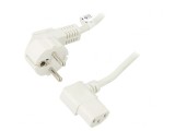 Cablu Alimentare CEE 7/7 la IEC C13 90&deg; PVC