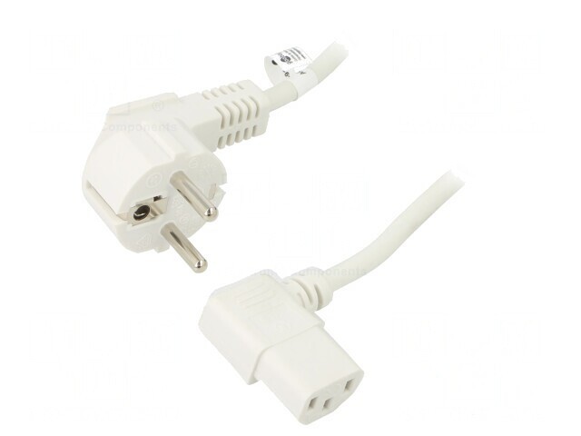 Cablu Alimentare CEE 7/7 la IEC C13 90&deg; PVC