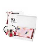 Cumpara ieftin Set Cadou Primavara &ndash; Esarfa si Brosa Pepene