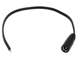 Cablu Alimentare DC 5,5/2,5 Negru 1,5m 2x0,5mm2, Bq Cable