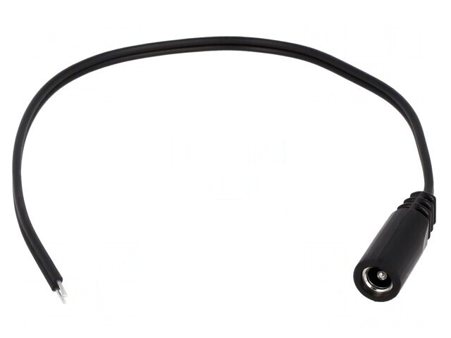 Cablu Alimentare DC 5,5/2,5 Negru 1,5m 2x0,5mm2