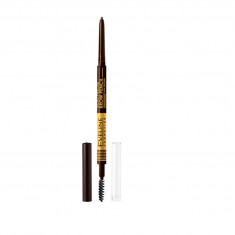 Creion pentru sprancene cu perie, Eveline Cosmetics, Micro Precise Brow Pencil, nuanta 03 Dark Brown