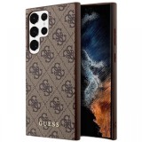 Guess Husa 4G Metal Gold Logo Samsung Galaxy S23 Ultra Maro