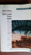 Pagini de jurnal. Portrete, amintiri-George Cioranescu foto