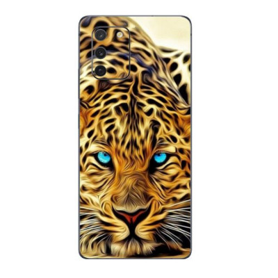 Set Folii Skin Acoperire 360 Compatibile cu Samsung Galaxy S10 Lite - Wraps Skin Printing Leopard foto