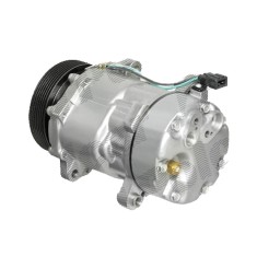Compresor aer conditionat VW Transporter/Multivan/Caravelle T4, 1991-2003, motorizare 2.8 V6, 150kw, benzina, rola curea 120 mm, 7 caneluri, tip Sand