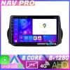 Navigatie Peugeot Bipper Citroen Nemo Fiat Qubo 2008 2017 EDOTEC-LITE Android radio gps internet Octa core 8 128 Carplay v1 CarStore Technology